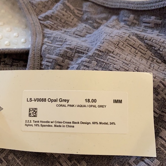 M. Rena Leisure Gray Tank - Picture 6 of 6